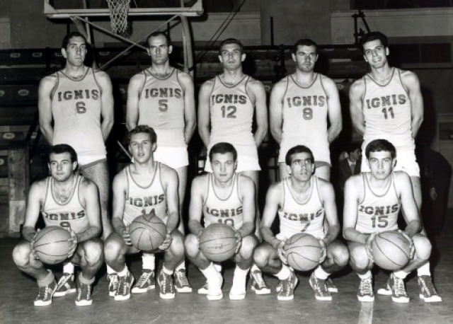 Formazione della Ignis Varese 1962/63